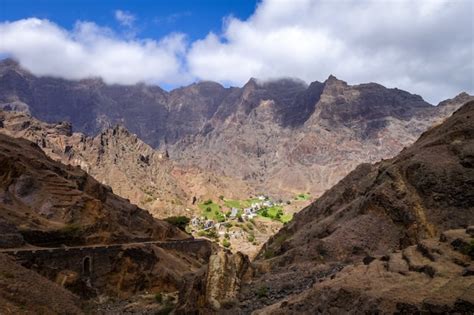Premium Photo Mountains Landscape In Santo Antao Island Cape Verde