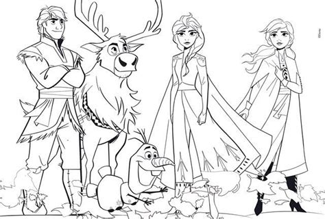 Fise Cu Elsa De Colorat Plansa De Colorat Cu Anna Din Frozen Regatul