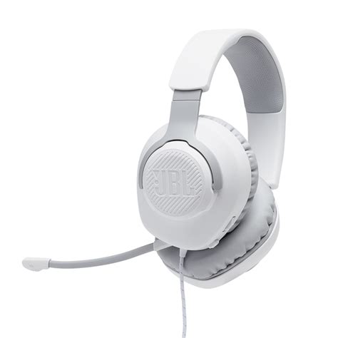 Buy Jbl Quantum 100 Jblquantum100wht Over Ear Wired Gaming Headphone