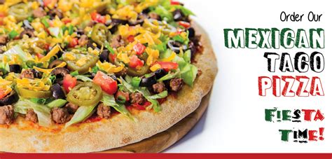 Check to see if one of your local stores delivers. Mexican Taco Pizza — Pizza Guys