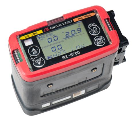 Riken Keiki Rx 8700 Series Portable Multi Gas Monitors For Oil And Tenker