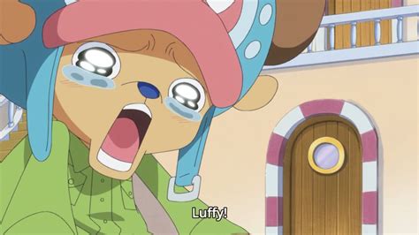 Chopper Cries One Piece Episode 784 One Piece Episodes Anime One Chopper Mario Characters