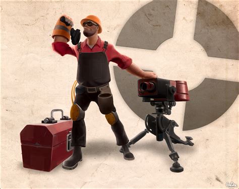 Team Fortress 2 Engineer By Fredre On Newgrounds