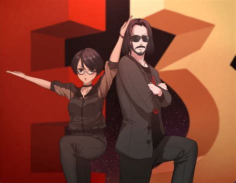 The Two Best People At E3 Keanu Reeves Anime