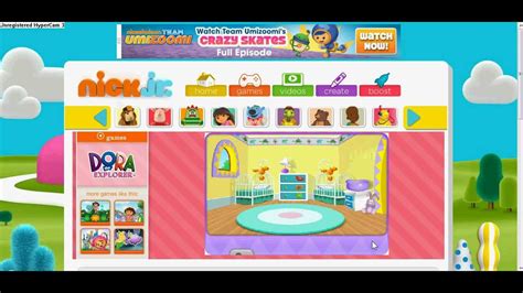 Nick Jr Kids Games Dora The Explorer With Yasso Smurf Youtube