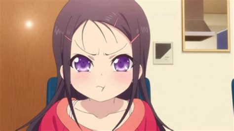Adorable Anime Girl Pouting