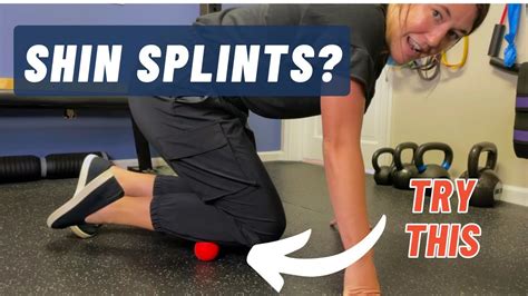 Shin Splint Relief Release Your Tibialis Anterior Youtube