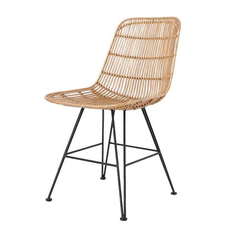 Same day delivery 7 days a week £3.95, or fast store collection. Scandi Style Rattan Dining Chair In Natural - Hk Living ...