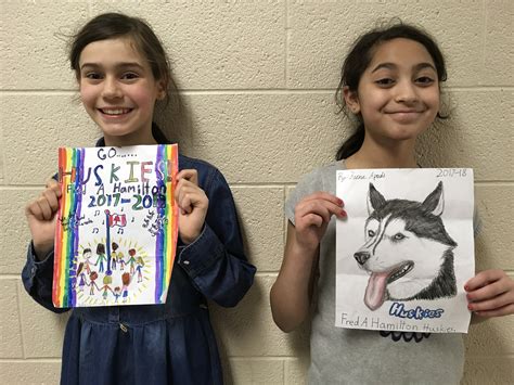Yearbook Cover Contest Winners École Fred A Hamilton