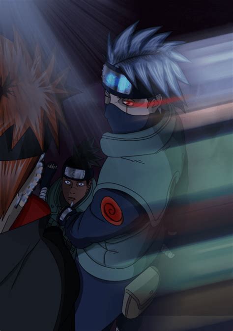 Kakashi Vs Pain Marbal