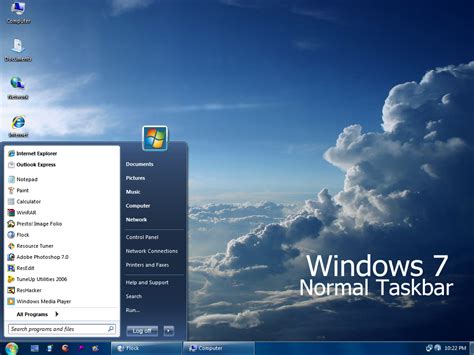 Windows 7 Sp1 Normal Taskbar By Vher528 On Deviantart