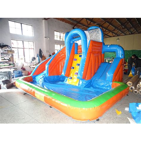 Factory High Quality Pvc Inflatable Bouncer Jumping Wiht Water Slide