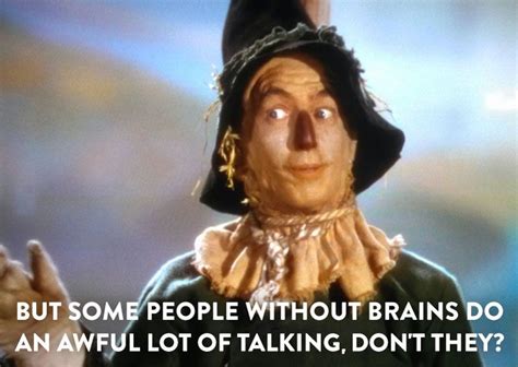 We'll be ready for tomorrow's attack.. Wizard of Oz, Scarecrow Quote. | Quotes I Like | Pinterest