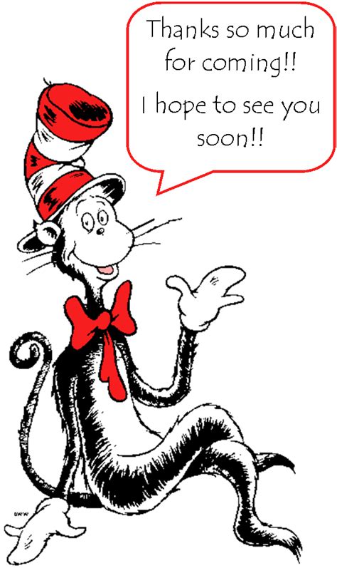 The Cat In The Hat Horton Thing Two Clip Art Dr Seuss Png Download