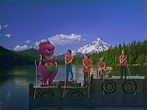 Barney And Kids Go Fishing By Kidsongs07 On Deviantart