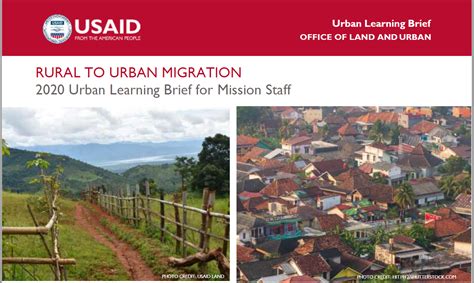 Rural To Urban Migration 2020 Urban Learning Brief For Mission Staff