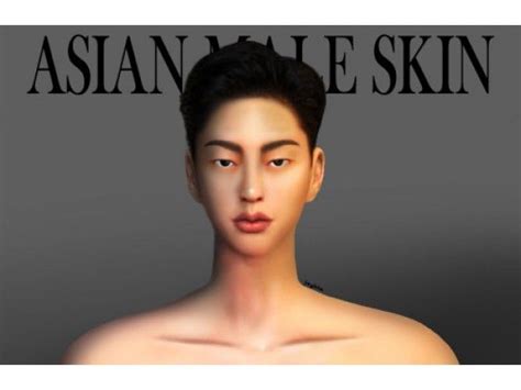 Asian Male Skin By Babejjajang The Sims 4 Skin Sims 4 Cc Skin Sims Hair