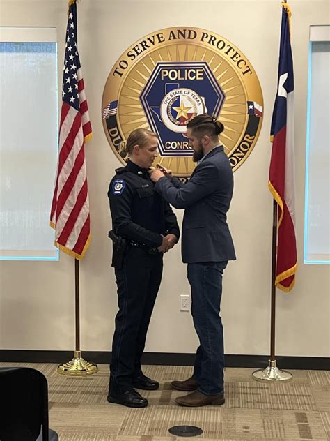 Conroe Police Swear In New Officers Montgomery County Police Reporter