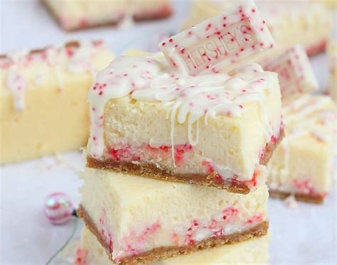 Mouthwatering Candy Cane Chocolate Cheesecake Bars Desserts Corner