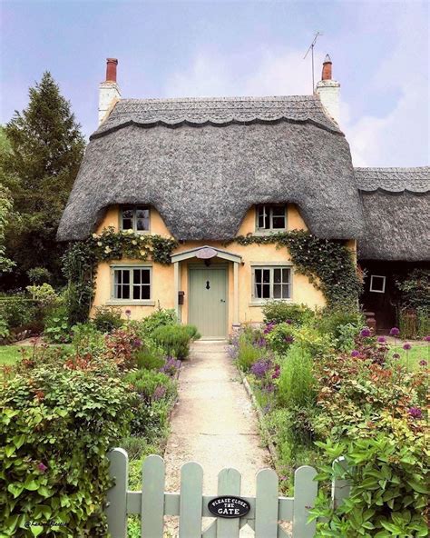 Honington Warwickshire England Cottage Exterior Dream Cottage