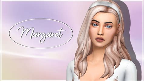 Margaret The Sims 4 Create A Sim Cc List And Sim Download Youtube