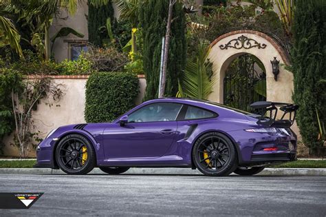 Vorsteiner Porsche 991 Gt3 Rs Purple Beast