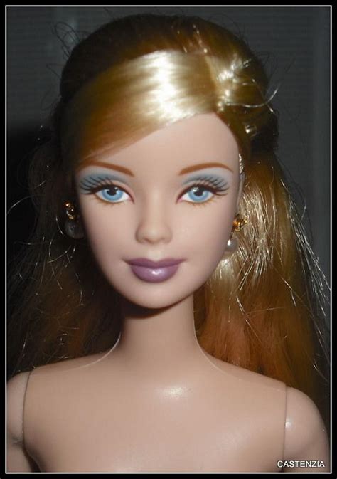 Nude Barbie Mattel Grand Entrance Blonde Blue Eyes Mackie Face Doll For