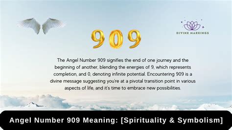 Angel Number 909 Meaning Spirituality And Symbolism
