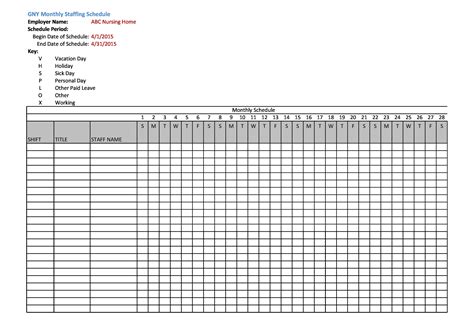 Free Employee Work Schedule Late Printable Weekly Download Them Or
