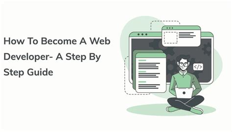 How To Become A Web Developer Step By Step Guide