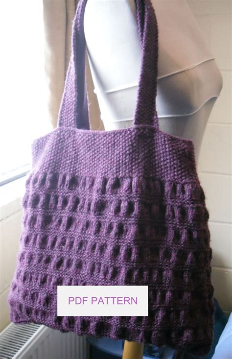 Tote Knitting Patterns In The Loop Knitting