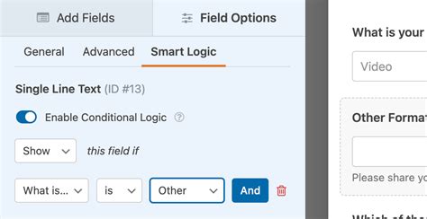 How To Add An Other Option For Checkboxes Multiple Choice Or Dropdown Fields