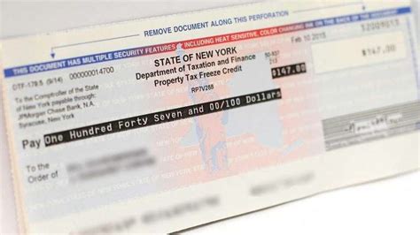 State Tax Rebate Checks Long Island