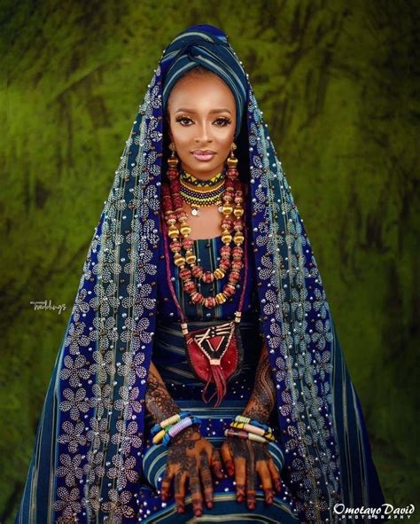 We Cant Get Enough Of The Work Of Art On This Fulani Bridal Inspo