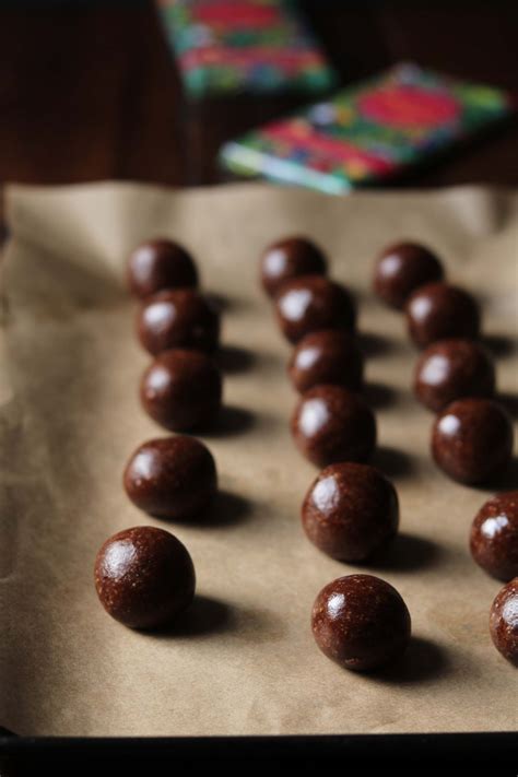 Dark Chocolate Date And Hazelnut Truffles The Last Food Blog