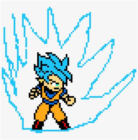 Goku Ssjss 4 Pixel Art Maker Images