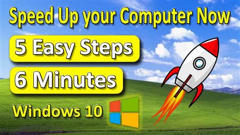 How To Speed Up Windows 10 Performance Just 5 Settings Youtube