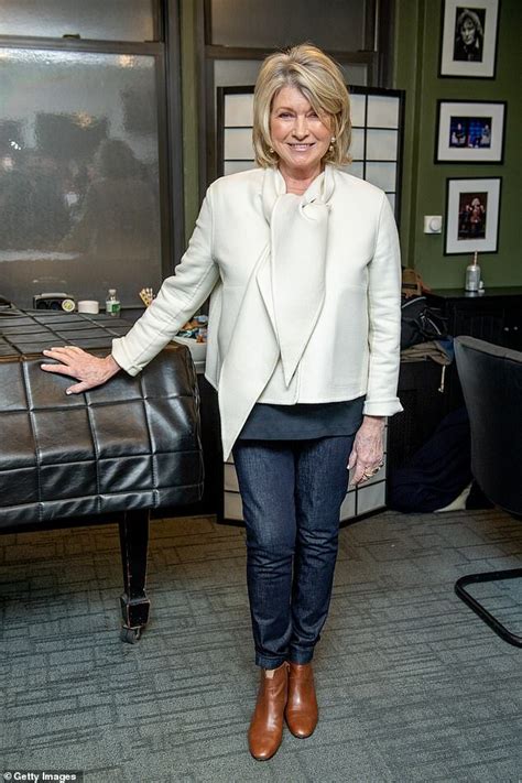 Persönliche Information Tv Berühmtheit Martha Stewart Erzählte Zum