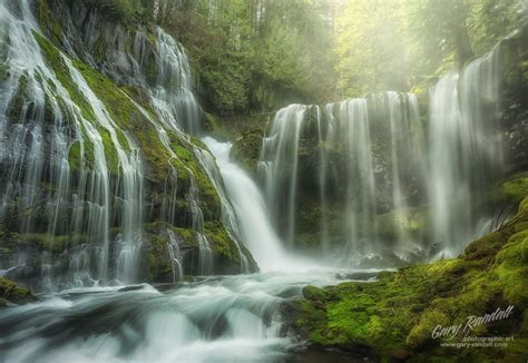 Panther Creek Falls Washington By Photographer Gary Randall