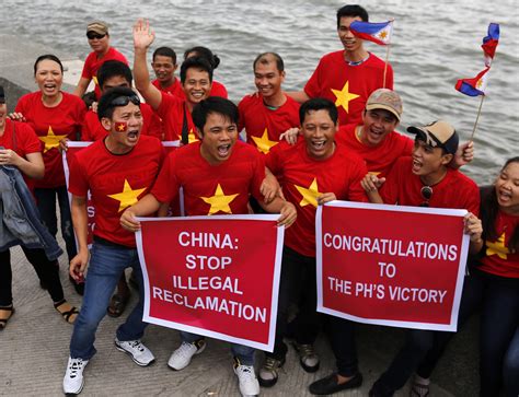 Vietnamese In Ph Celebrate Hague Ruling Vs China