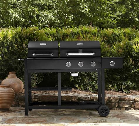 Charcoal Gas Combo Grill Enjoy The Best Of Both At Sears Combo