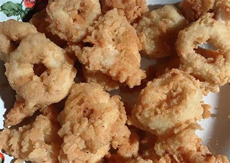 Resep Cumi Goreng Tepung Calamary Ring Oleh Lutviana Vriza Cookpad