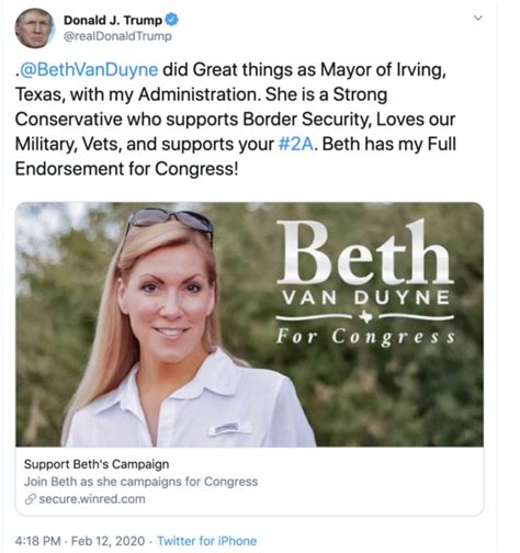 Texas Republican Congresswoman Beth Van Duyne Slams Somali
