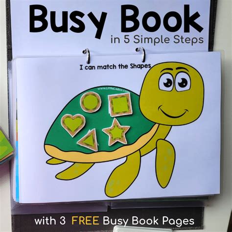 How To Make A Printable Busy Book For Your Child Little Ladoo