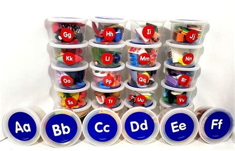 Lakeshore Learning Alphabet Beginning Sound Tubs Abcs 1952542448