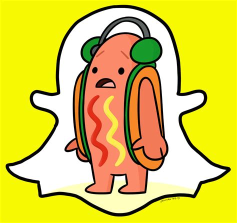 Snapchat Hotdog Meme Fanart Dancing Hot Dog Snapchat Filter Know
