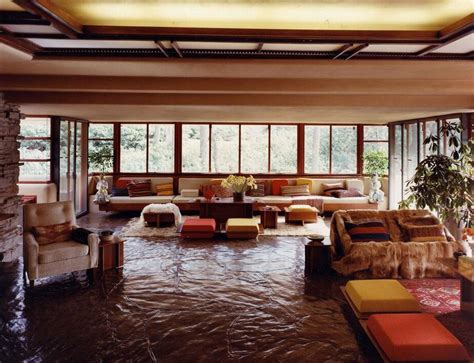 Mid Century Modern Icons Falling Water House By Frank Lloyd Wright