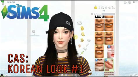 The Sims 4 Create A Korean Sim Korean Look 1 Full Cc Links