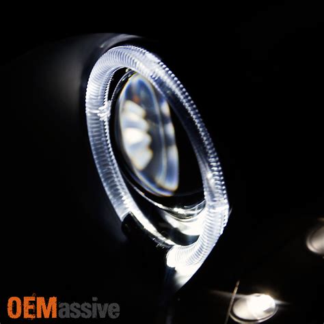 Replace stock dull headlights with this new designed projector headlights fitment: Fit 02-04 Acura RSX Integra DC5 Black Halo Projector LED ...
