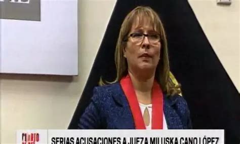 Jueza Miluska Cano Denunciada Por Presunto Abuso Sexual A Menor De Edad Am Rica Televisi N
